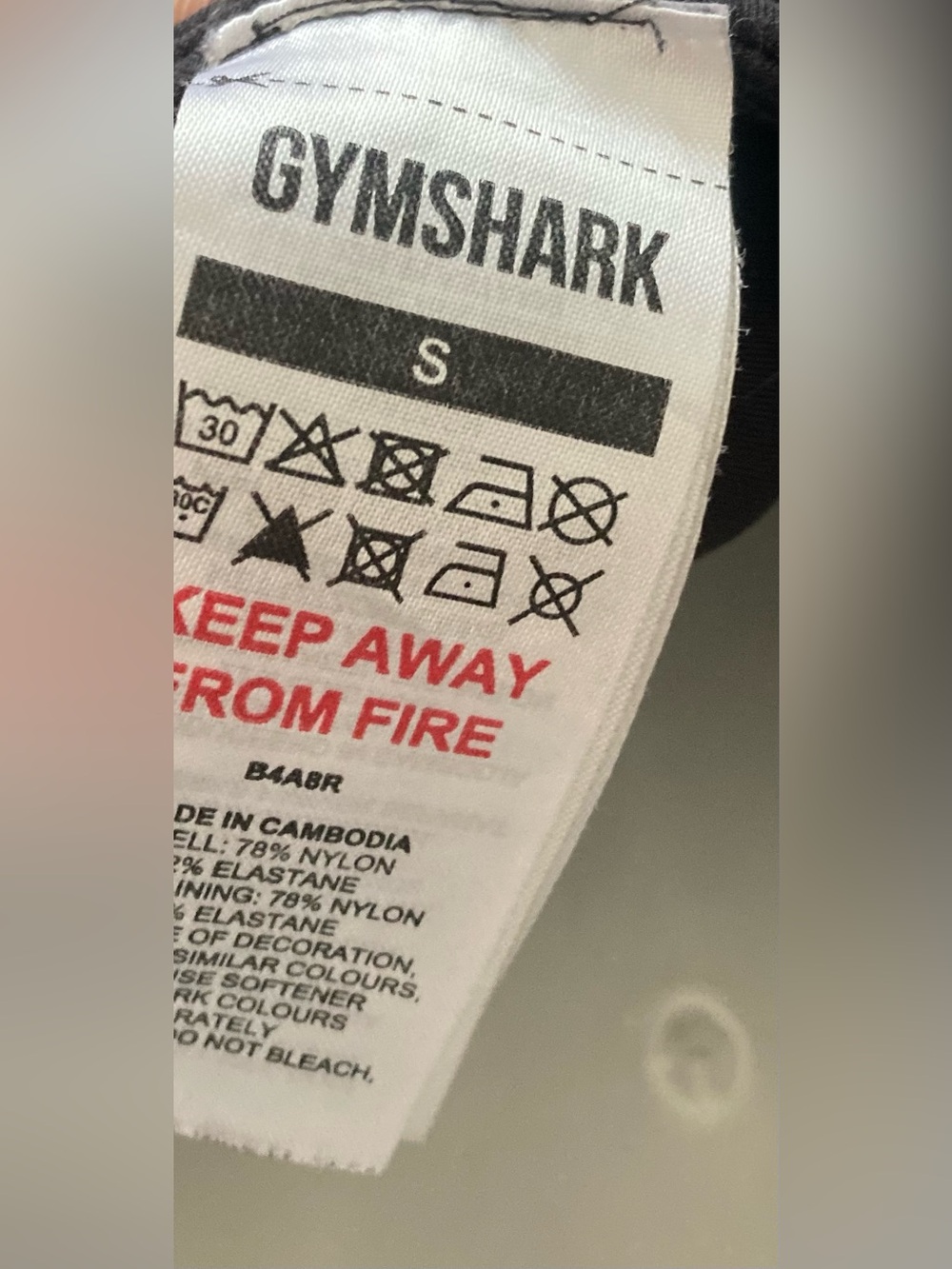 Gymshark Black Cross-Back Athletic Romper Shorts Size S - Picture 2 of 3